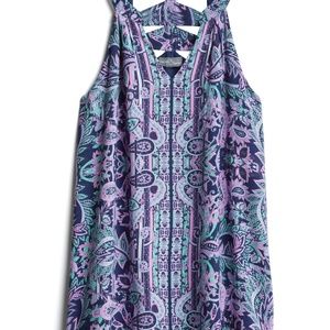 Cut Out Back Detail Sleeveless Blouse